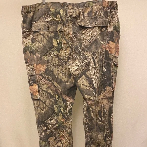 Mossy Oak Cargo Camo Mens Pants XXL (44-46) Walking Hiking Fishing Hunting Sport - Picture 12 of 12